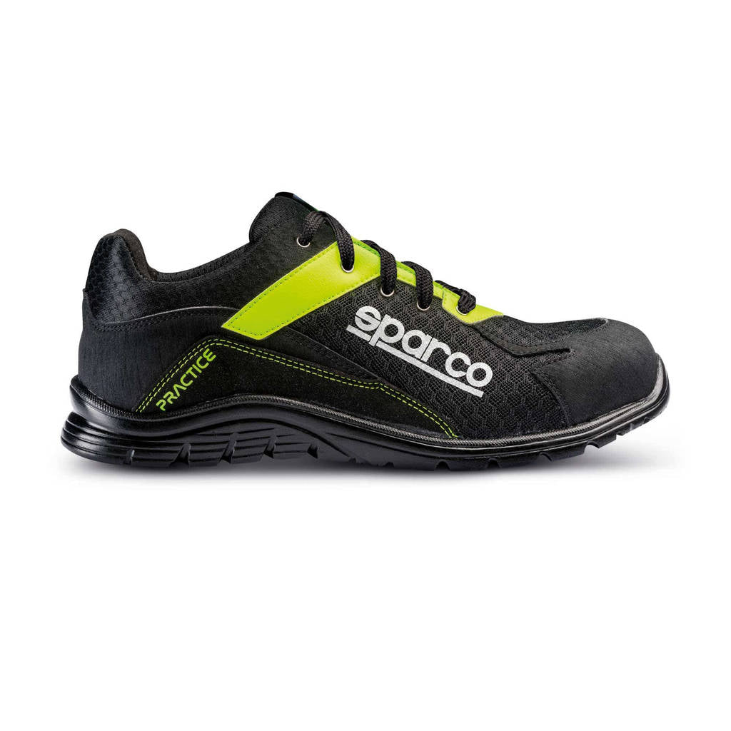 SPARCO 0751739NRGF Взуття PRACTICE Чорний/Жовтий SZ Photo-0