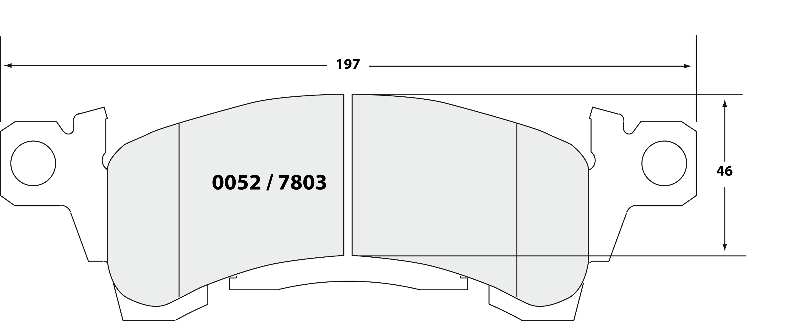 PFC 0052.22 Гальмівні колодки Z-RATED CARBON METALLIC для GM Safari Van 91-00 Photo-1 