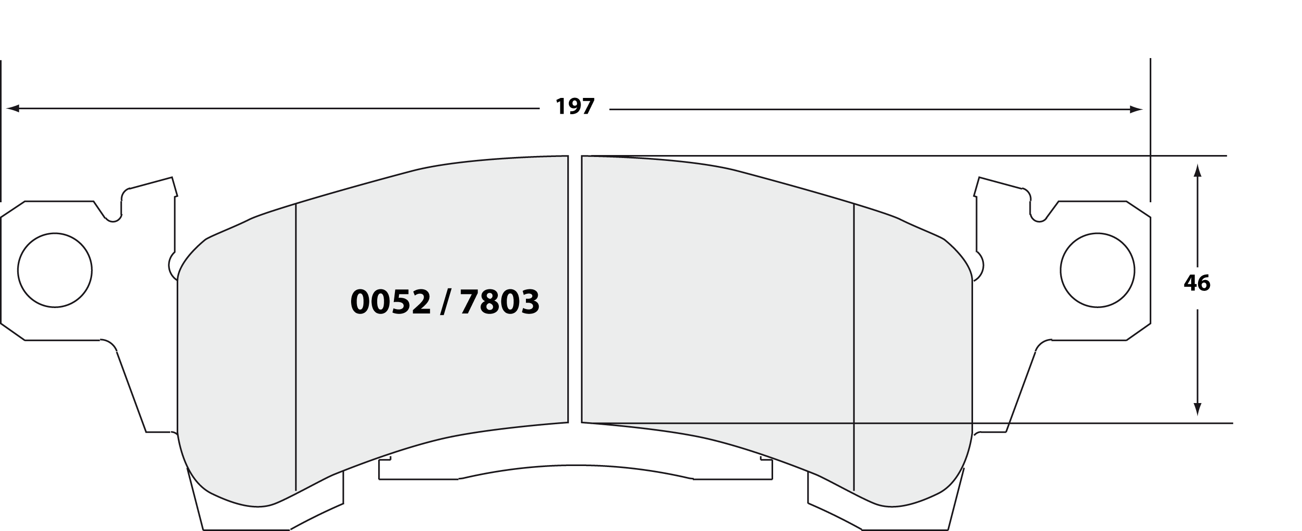 PFC 0052.22 Гальмівні колодки Z-RATED CARBON METALLIC для GM Safari Van 91-00 Photo-0
