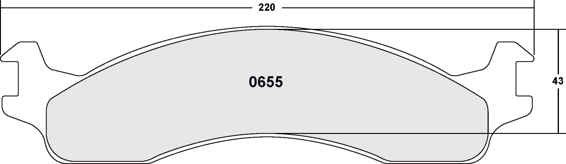 PFC 0655.12 Гальмівні колодки Z-RATED ANTI CORROSION Photo-0