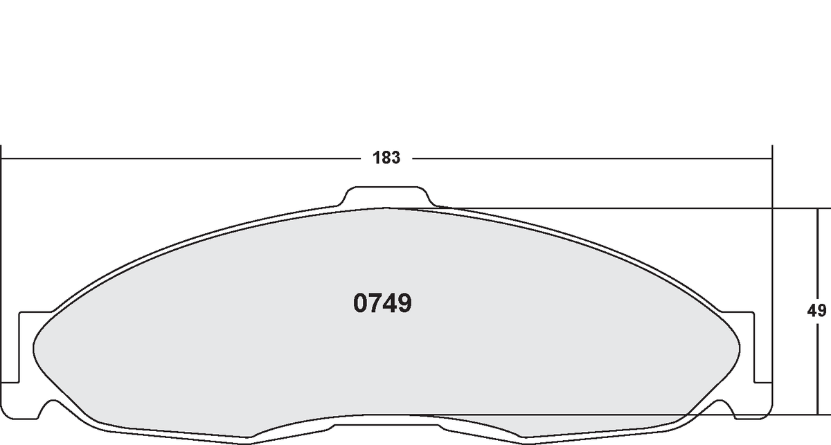 PFC 0749.22 Гальмівні колодки Z-RATED CARBON METALLIC Photo-0