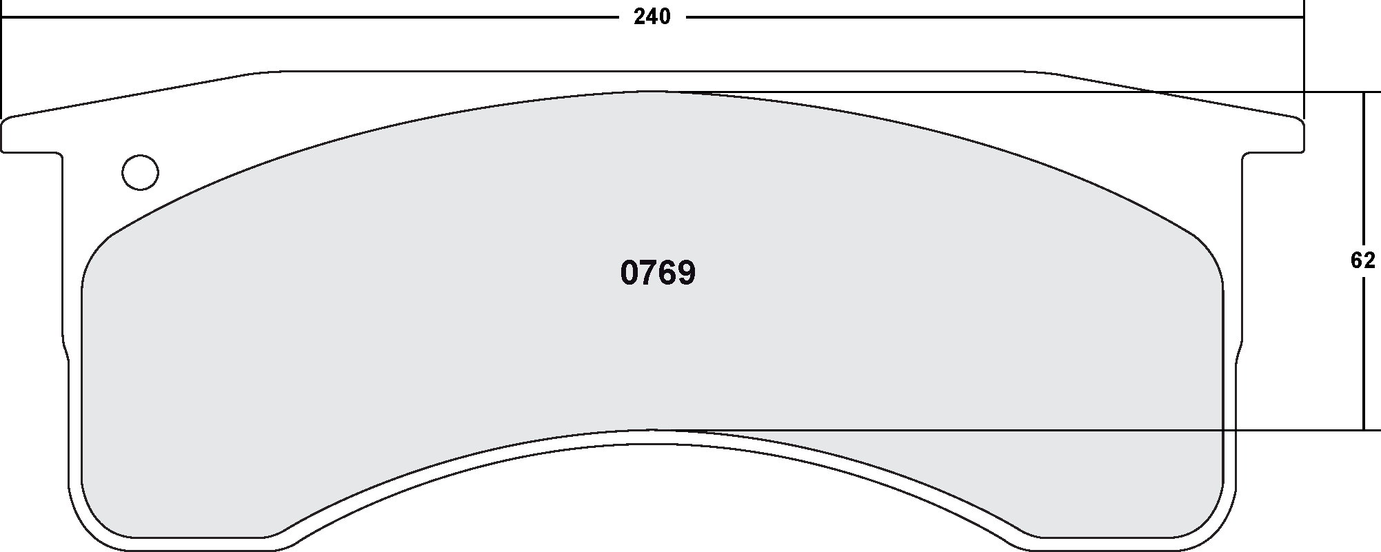 PFC 0769.12 Гальмівні колодки Z-RATED CARBON METALLIC Photo-0