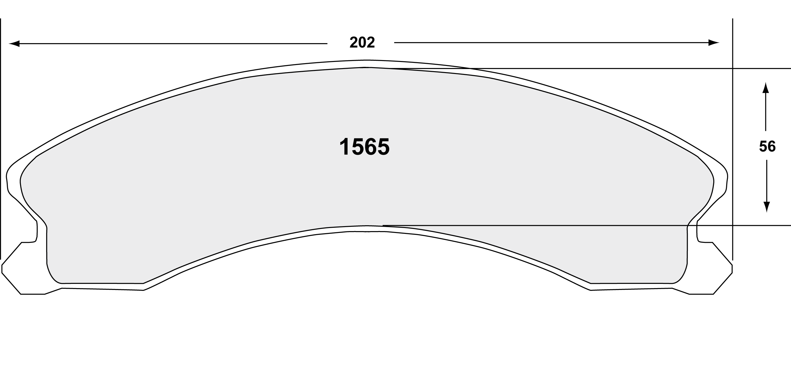 PFC 1565.23 Гальмівні колодки Z-RATED CARBON METALLIC Photo-0