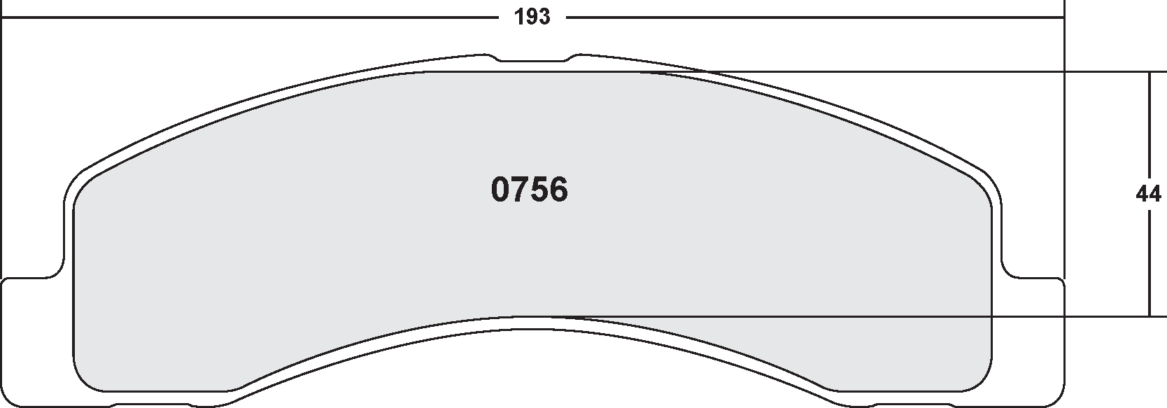 PFC 0756.22 Передні гальмівні колодки Z-RATED для FORD F250 / F350 1999-2004 Photo-0