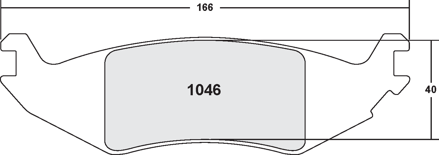 PFC 1046.10 Гальмівні колодки Z-RATED Photo-0