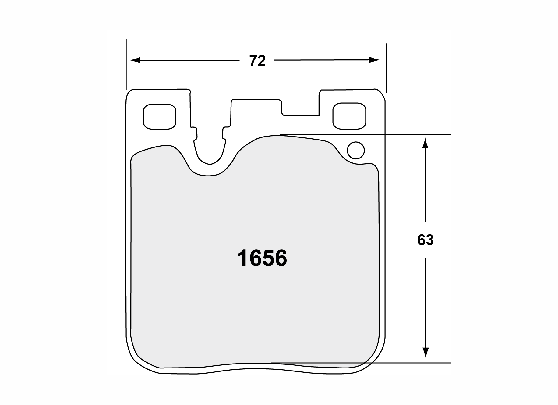 PFC 1656.11.16.44 Гальмівні колодки RACE 11 CMPD задні для BMW M3/M4 / M2 F80 / F82/F83/F87 Photo-0