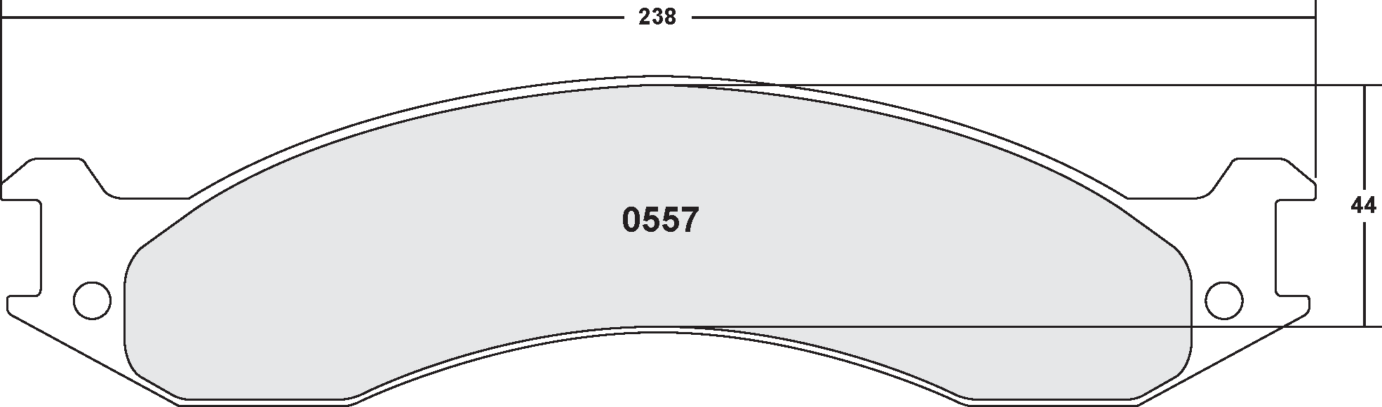 PFC 0557.22 Гальмівні колодки Z-RATED CARBON METALLIC Photo-0