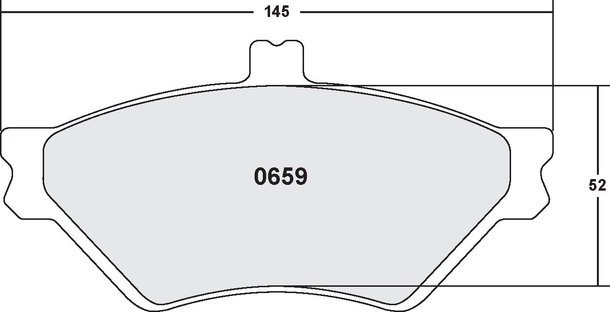 PFC 0659.22 Гальмівні колодки Z-RATED CARBON METALLIC Photo-0