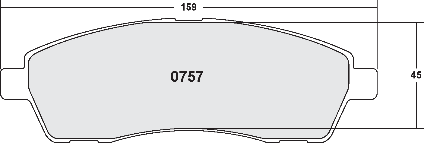 PFC 0757.20 Гальмівні колодки Z-RATED CARBON METALLIC Photo-0