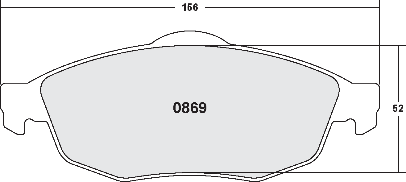 PFC 0869.22 Гальмівні колодки Z-RATED CARBON METALLIC Photo-0