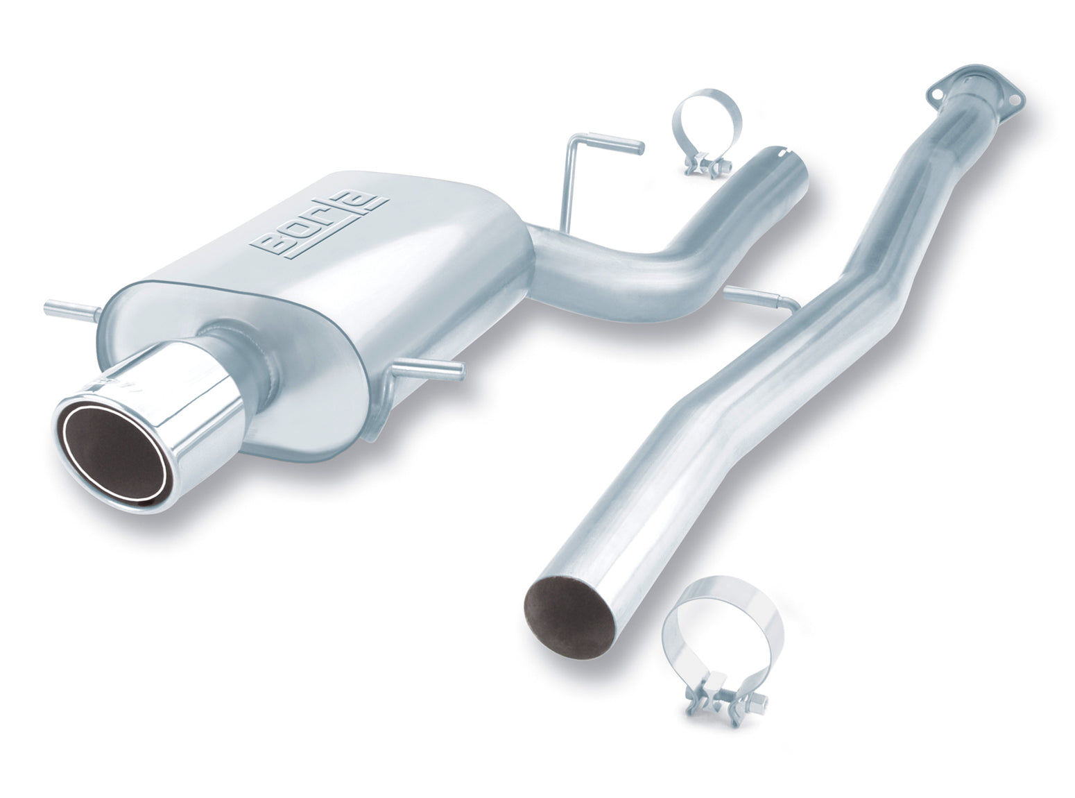 BORLA 140075 Вихлопна система Cat Back WRX/WRX STI 2002-2007 S-Type Photo-0