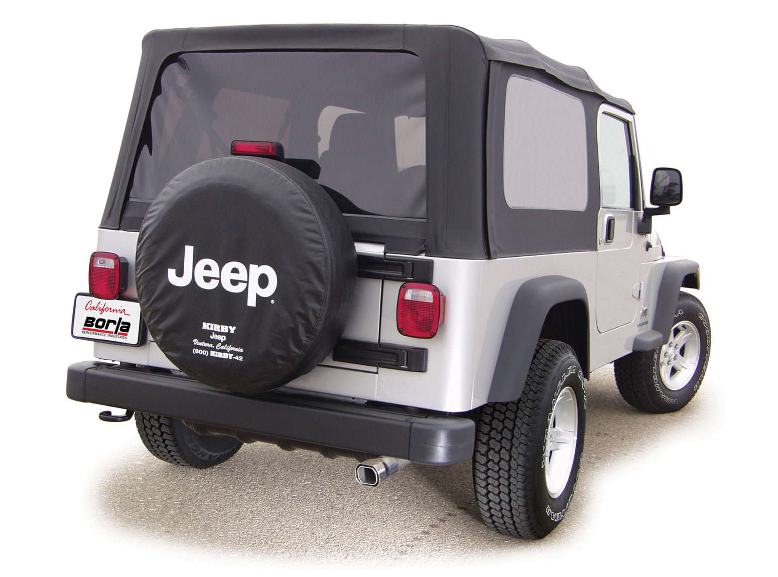 BORLA 140103 Вихлопна система Cat Back Wrangler LJ 2004-2006 Photo-1