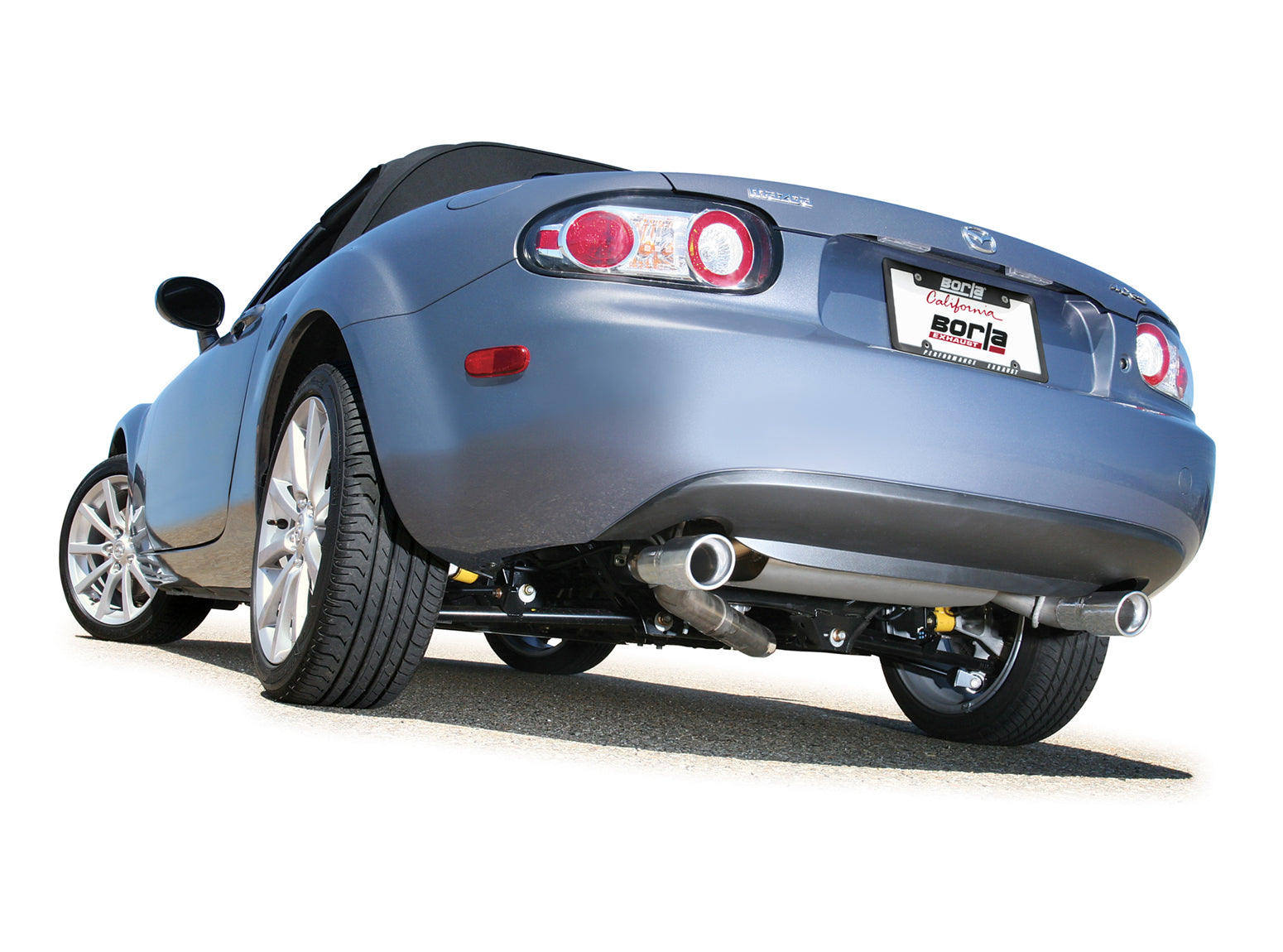BORLA 140169 Вихлопна система Cat Back MIATA MX-5 06 2.0L MT RWD 2DR Photo-1