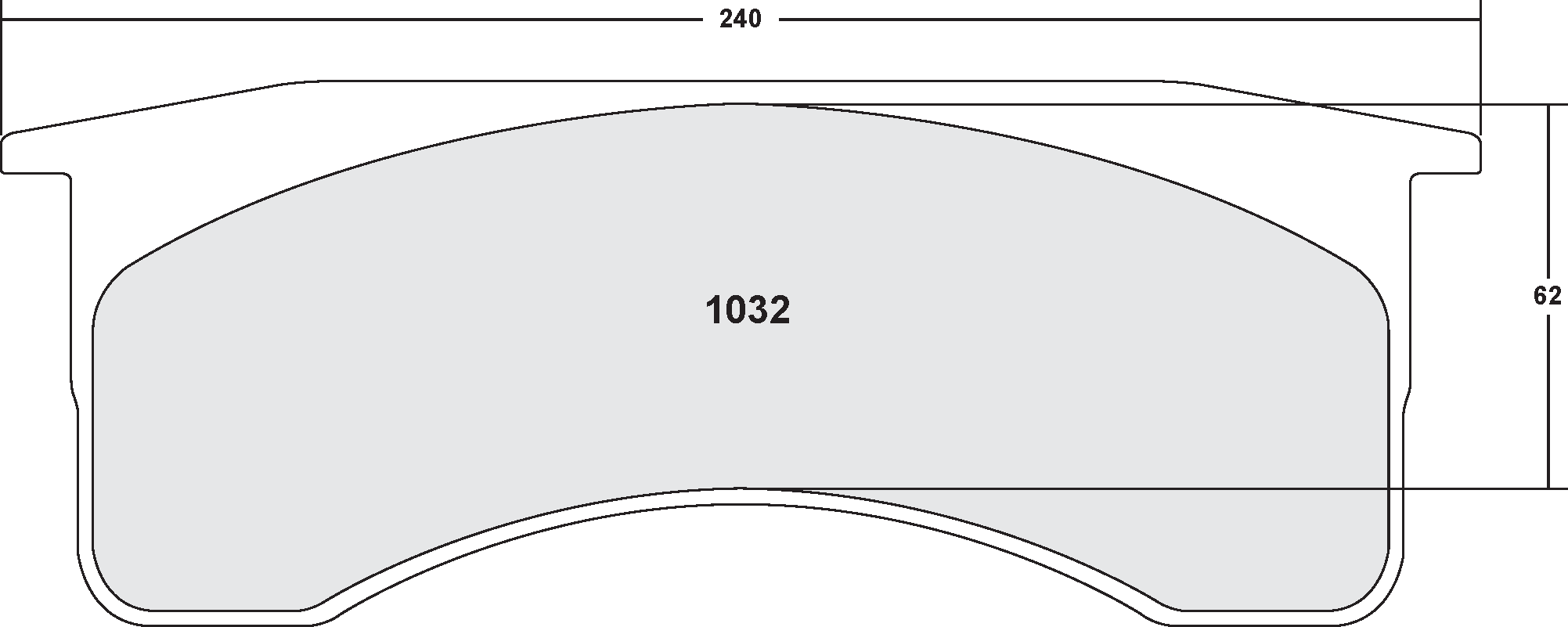 PFC 1032.12 Гальмівні колодки Z-RATED CARBON METALLIC Photo-0
