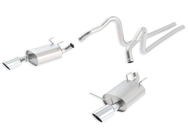 BORLA 140398 Вихлопна система Cat Back Mustang V6 2011-2013 Cat-Back ™ Exhaust ATAK Photo-0