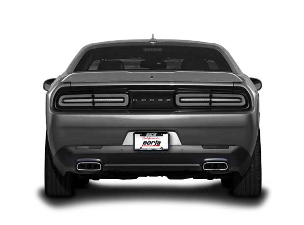BORLA 140628 Вихлопна система Cat-Back, Challenger R/T V8-5.7L RWD, Насадка №43, 2015-16, звук ATAK Photo-0