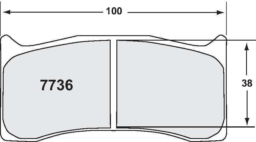 PFC 7736.11.22.34 Гальмівні колодки RACE 11 CMPD 22mm Photo-0