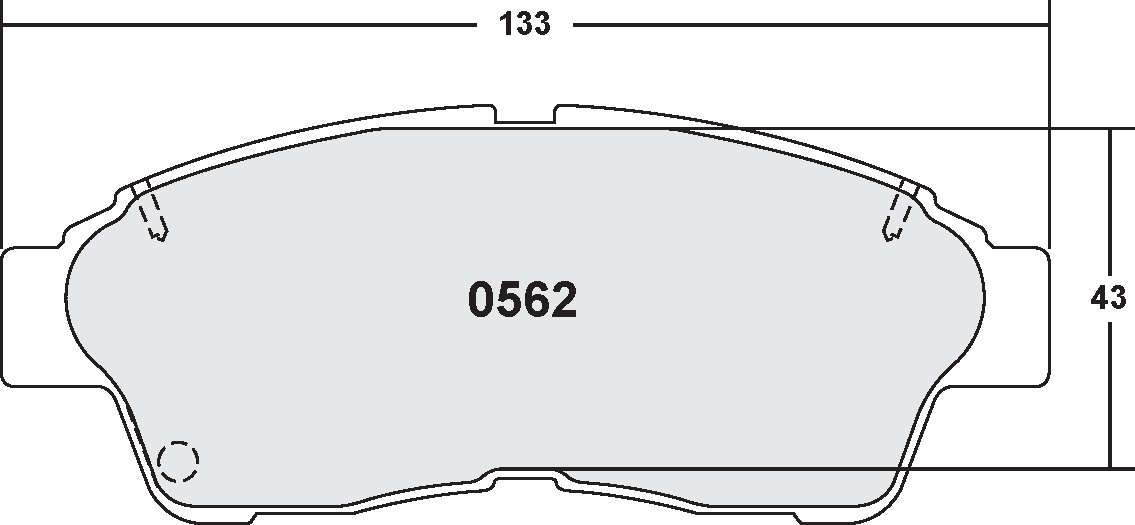 PFC 0562.22 Гальмівні колодки Z-RATED CARBON METALLIC Photo-0