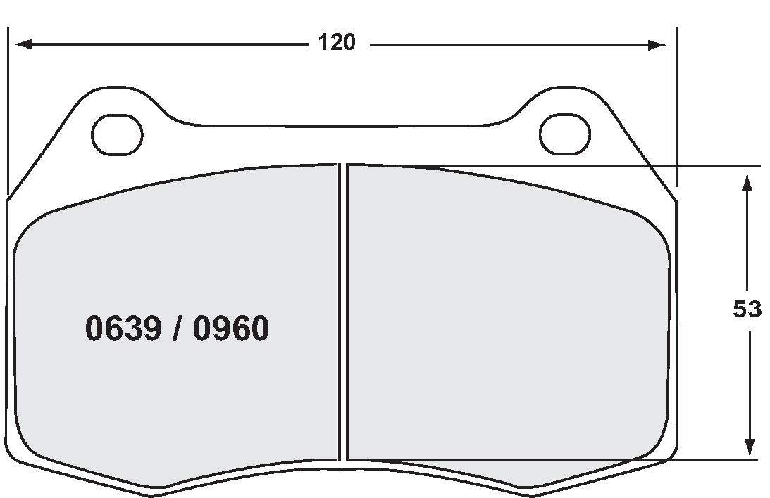 PFC 0637.22 Гальмівні колодки Z-RATED CARBON METALLIC Photo-0