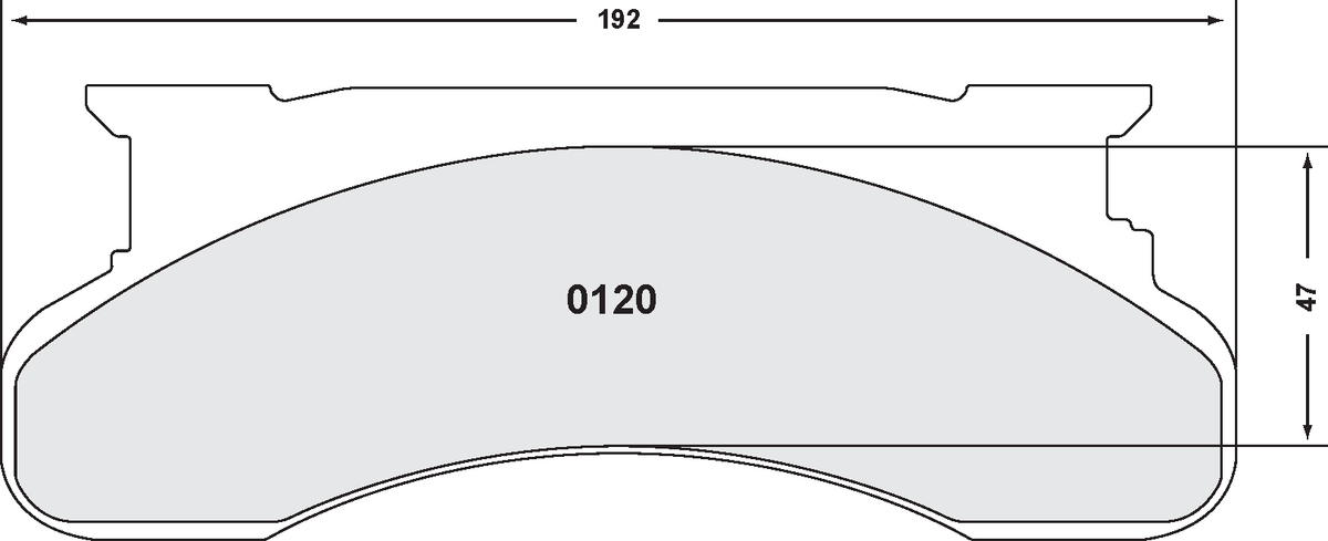 PFC 0120.22 Гальмівні колодки Z-RATED CARBON METALLIC D E250 (76-88) F350 Photo-0