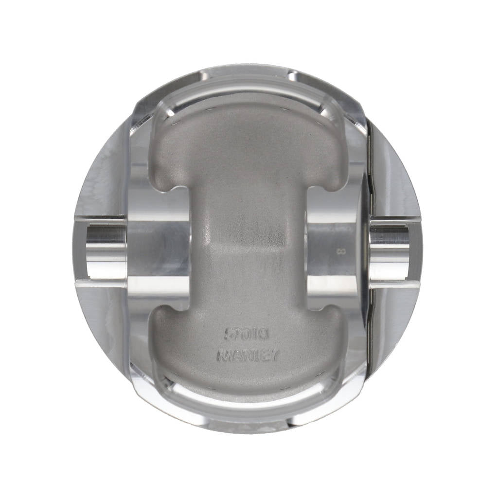MANLEY 596570C-8 Комплект поршнів (діаметр циліндра 4.070", компресійна висота 1.065", виїмка 10.00 куб. см) для CHEVROLET LS Photo-6