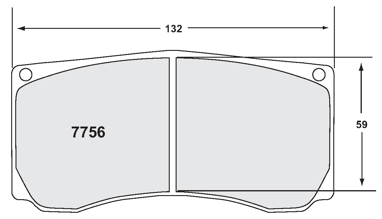 PFC 7756.99.20.04 Гальмівні колодки RACE 99 CMPD 20mm Photo-0