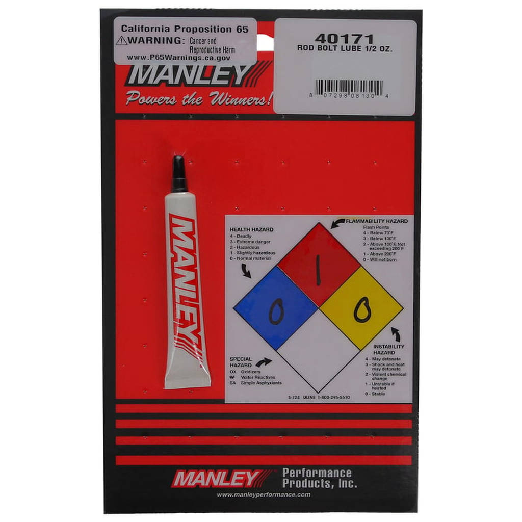 MANLEY 40171 Складальне мастило для шатунних болтів 1/2 OZ. Photo-0