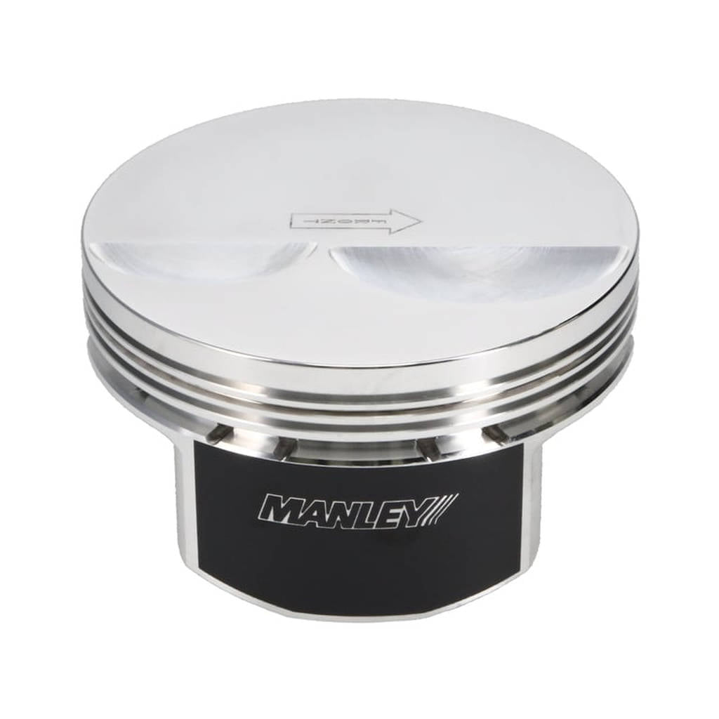 MANLEY 592670CE-8 Комплект поршнів (діаметр циліндра 4.070", компресійна висота 1.115", виїмка 4.00 куб. см) для CHEVROLET LS Photo-0