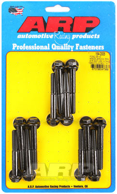 ARP 154-2005 Комплект болтів впускного колектора сталь. шестигранний для FORD 351 Windsor. з колектором повітряного зазору Edelbrock RPM Photo-0