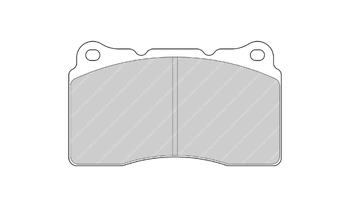 FERODO FRP3067R Передні гальмівні колодки DS3000 для SUBARU Impreza WRX STI (GR / GH / G3) / TESLA Model S Photo-0