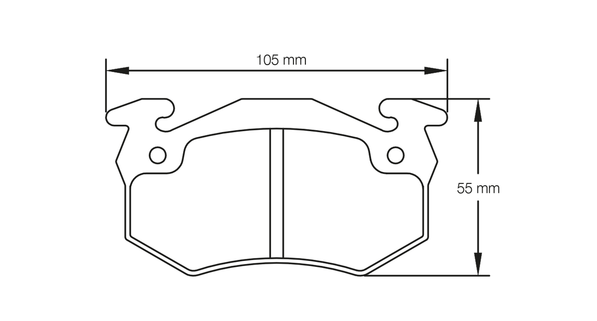PAGID 1610-RS42 Гальмівні колодки RS42 Photo-0