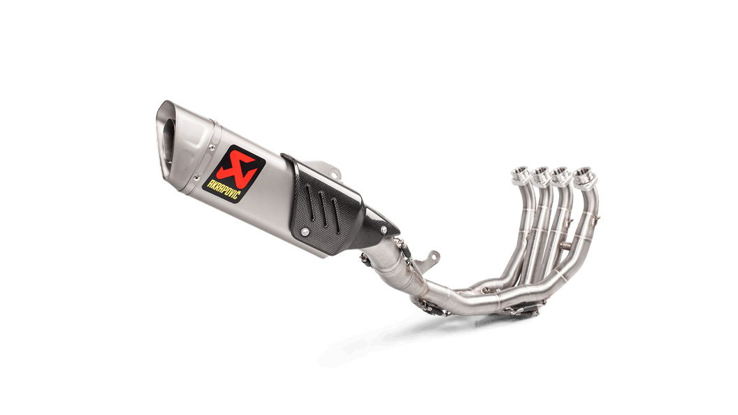 AKRAPOVIC S-Y6R9-APT Вихлопна система Racing Line (Titanium) YAMAHA YZF-R6 2008 - 2021 Photo-0