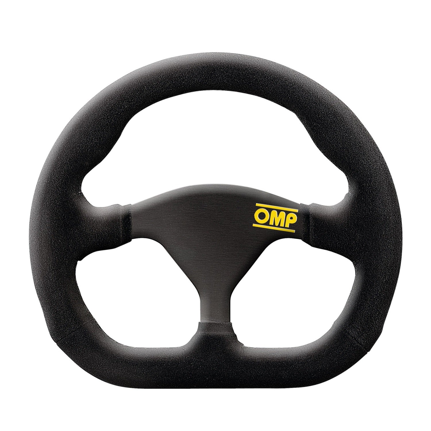 OMP OD0-1972-071 (OD/1972/N) Кермо FORMULA QUADRO, замша, чорний, діам. 250x230 мм, виліт 00 мм Photo-0