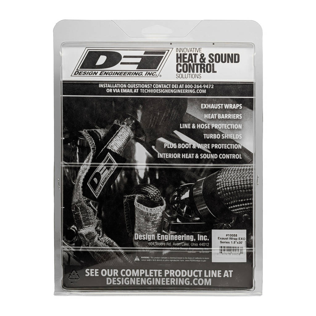 DEI 010058 Термолента EXO Series 3.81см x 9.14м (1.5 "x 30ft), Black Photo-3