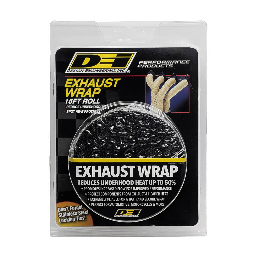DEI 010120 Термолента Glass Fiber Black 2.54см x 4.57м (1 "x 15ft) Photo-1