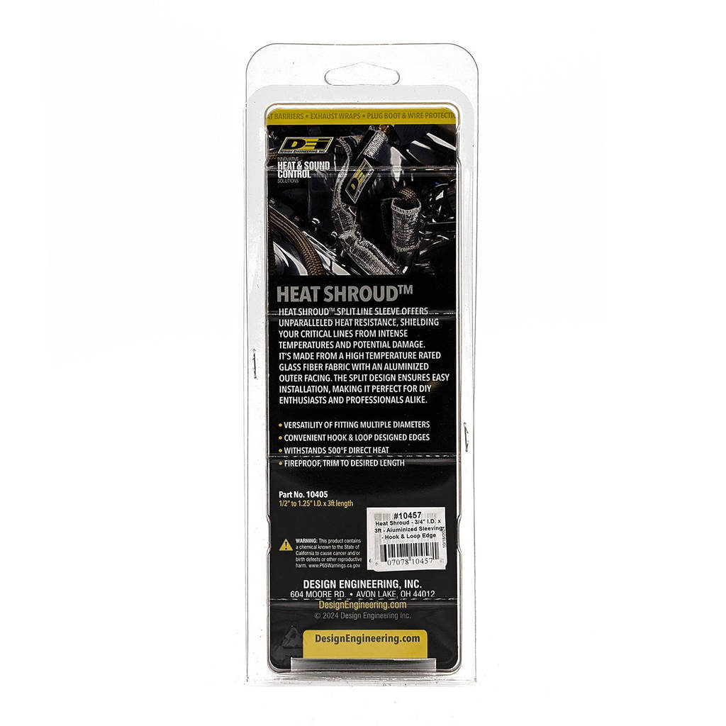 DEI 010457 Захист шлангів та проводів 3/4 "ID x 3ft AluMINIzed Sleeving-hook & loop Photo-2