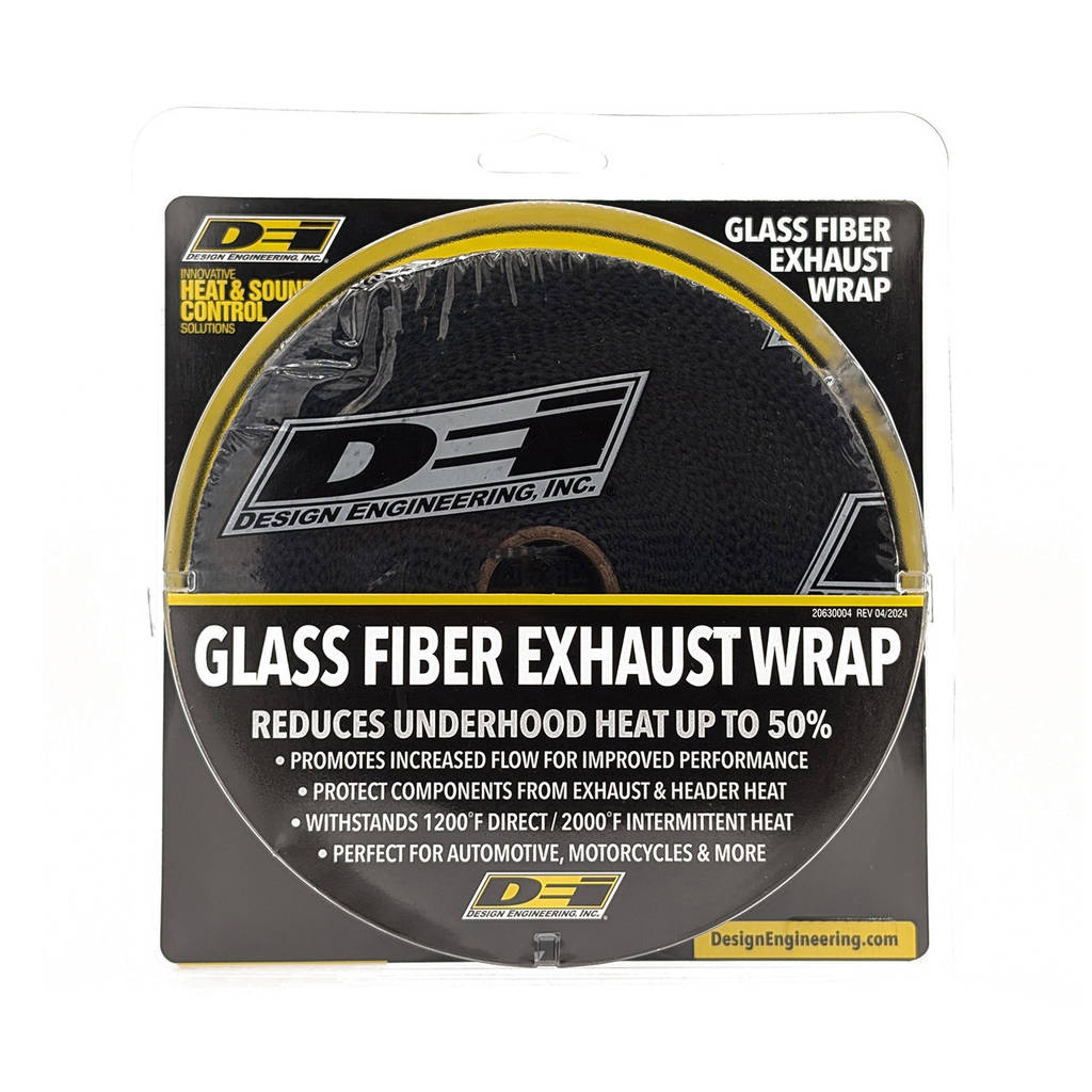 DEI 010108 Термолента Glass Fiber Black, 5.08см x 15.2м (2 "x 50ft) Photo-1
