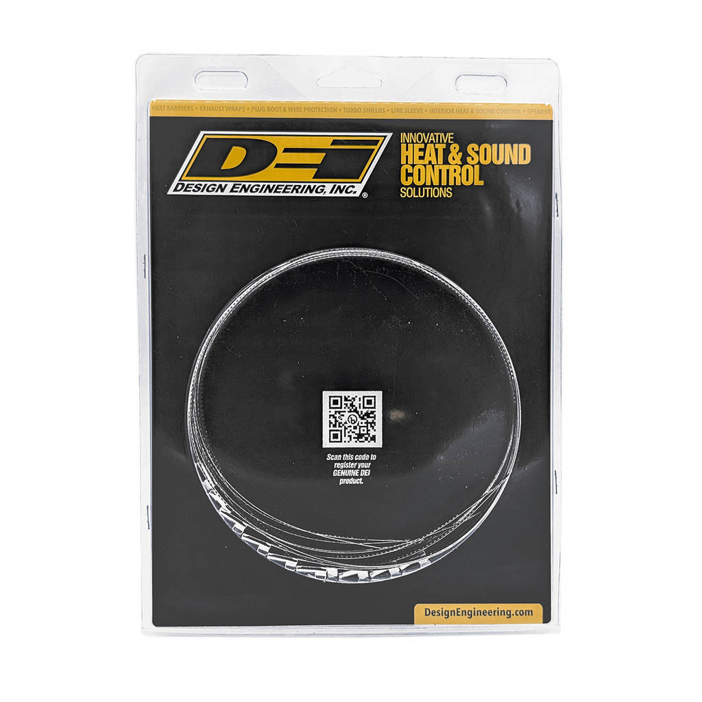DEI 010210 Хомути сталеві Positive Locking Tie 1/4 "(7mm) x 20" 10 per pack Photo-1