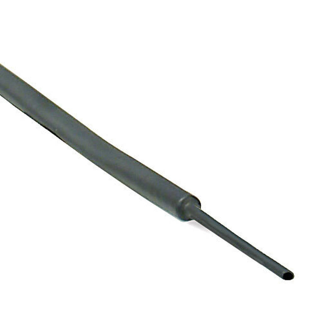 DEI 010838 Високотемпературна термозбіжна трубка 6 мм x 4 фути чорний Photo-0