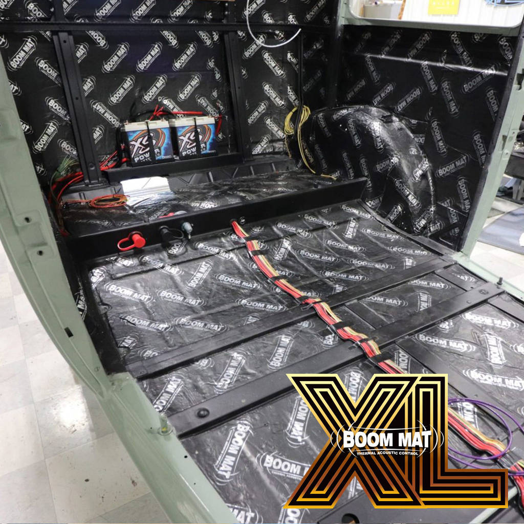 DEI 050221 XL Демпфуючий матеріал 12-1/2" x 24" (4 мм) 4,2 кв. футів 2 аркуші Photo-9