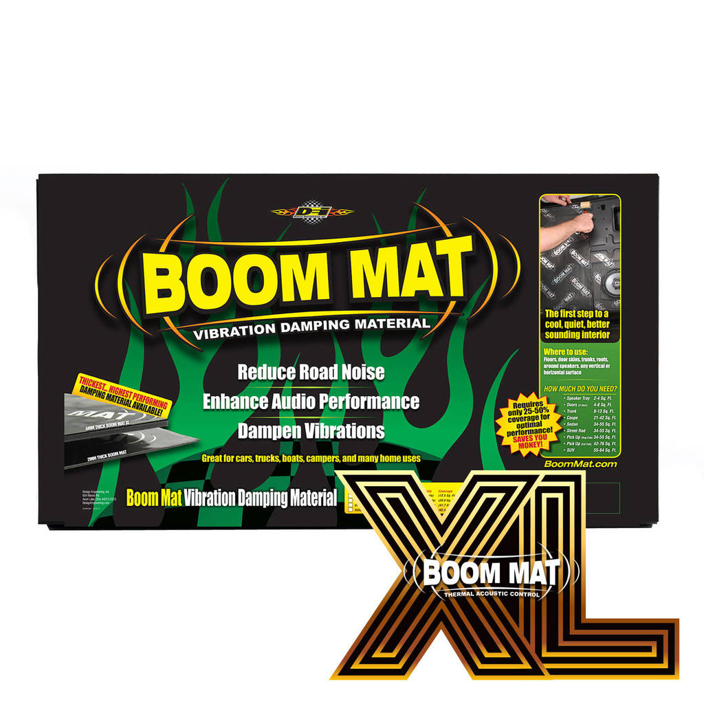 DEI 050221 XL Демпфуючий матеріал 12-1/2" x 24" (4 мм) 4,2 кв. футів 2 аркуші Photo-14