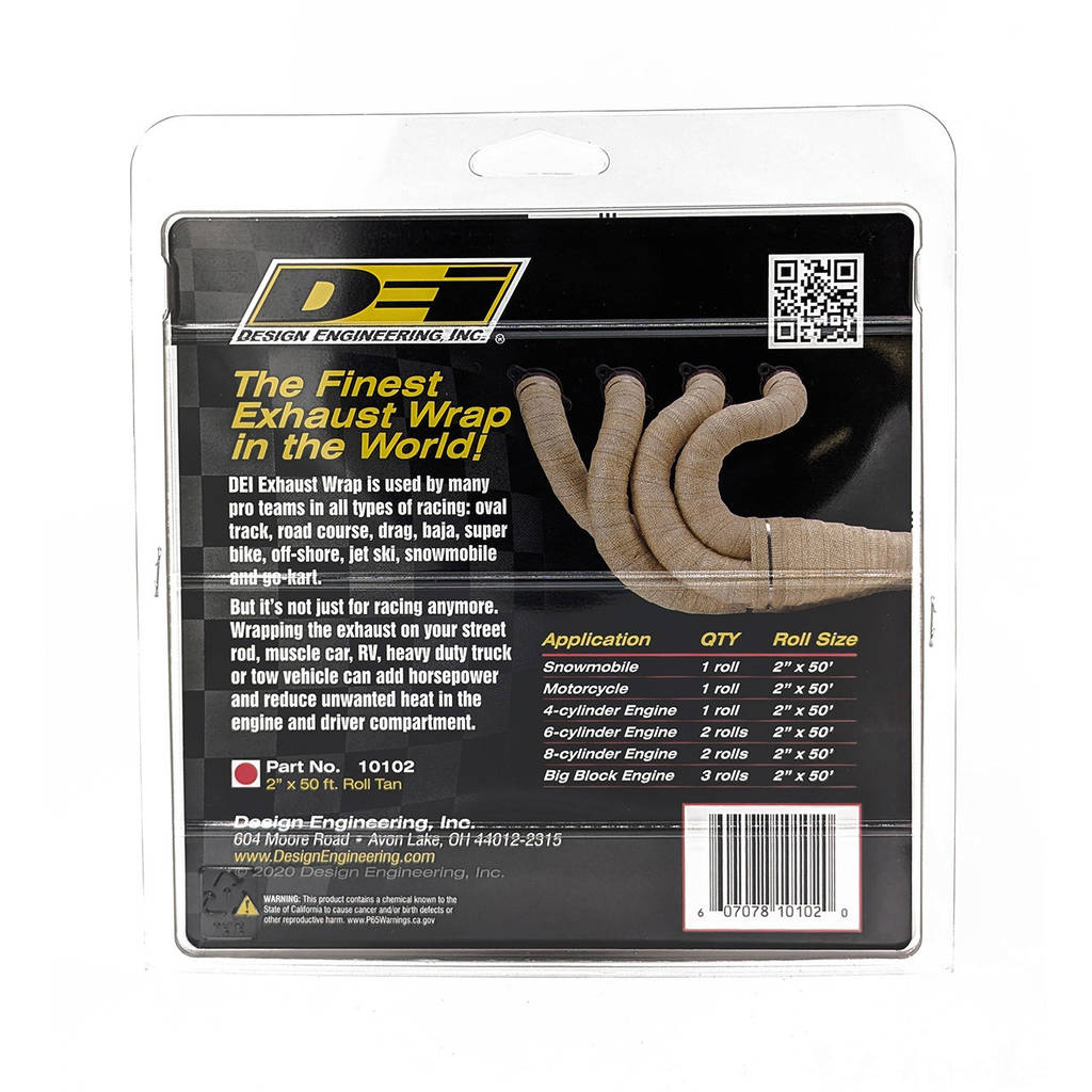 DEI 010102 Термолента Glass Fiber Tan, 5.08см x 15.2м (2 "x 50ft) Photo-2