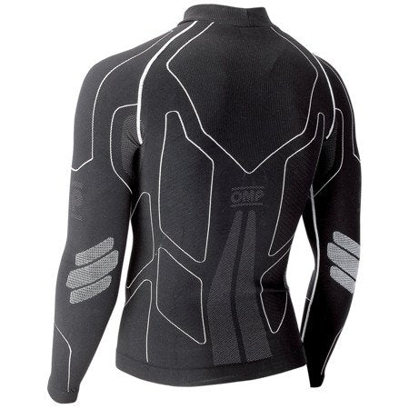 OMP KE0-3021-B01-071-XXL (KK03021E071XXL) Майка/футболка для картингу KS WINTER-R MY2017, утеплена, чорна, розмір XXL Photo-1