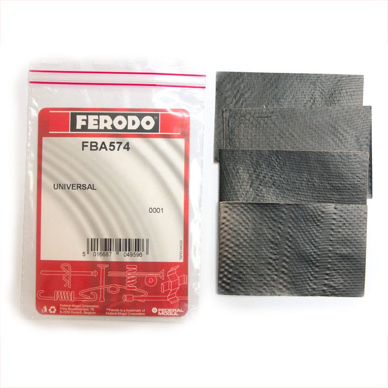 FERODO FBA574 Антишумові накладки на колодки Photo-0