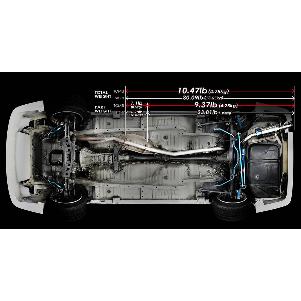 TOMEI TB6090-TY01B Тітанова вихлопна система AE86 TYPE-S Photo-4