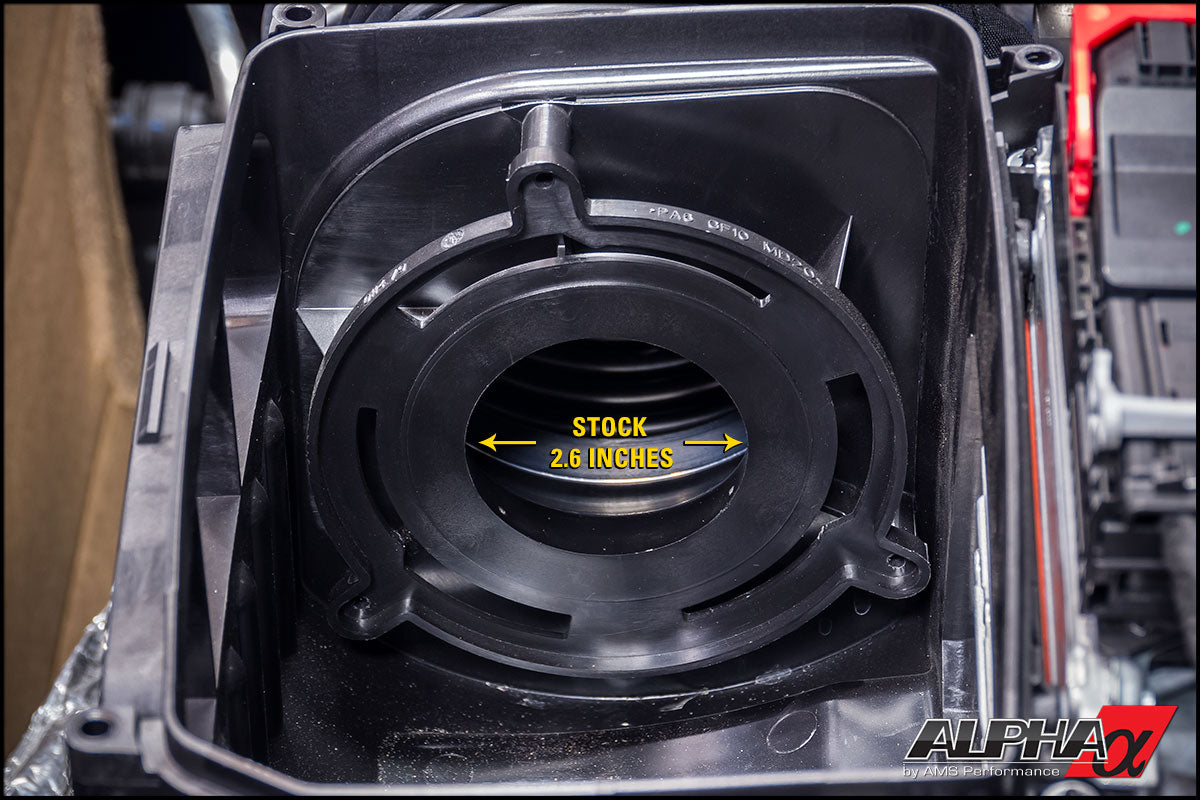 AMS ALP.19.08.0001-1 ALPHA Повітряний фільтр з адаптером під ОЕМ систему MERCEDES-Benz A45 AMG CLA45 Photo-2