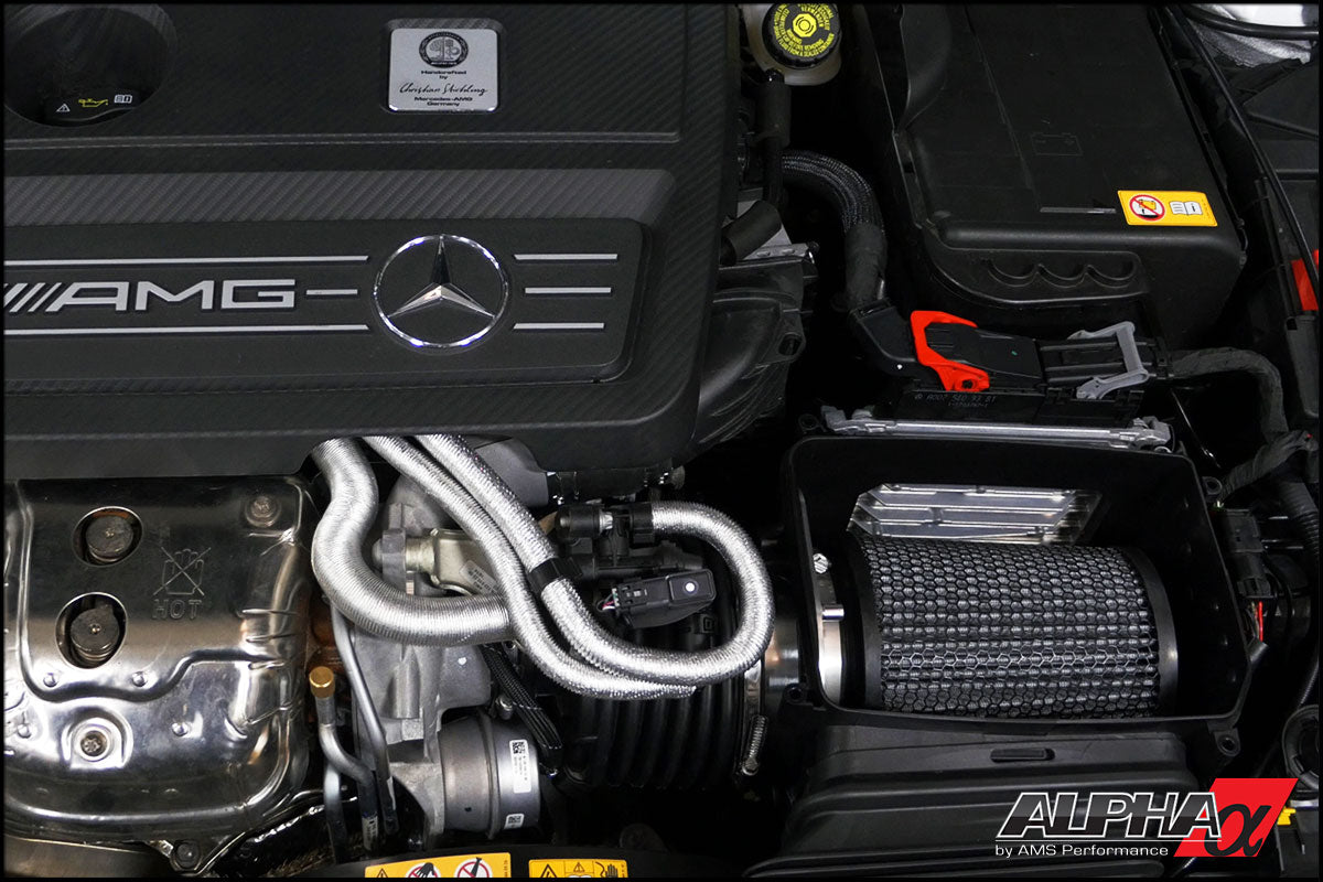 AMS ALP.19.08.0001-1 ALPHA Повітряний фільтр з адаптером під ОЕМ систему MERCEDES-Benz A45 AMG CLA45 Photo-3
