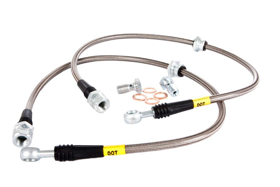 STOPTECH 950.33027 гальмівні шланги Stainless Steel Photo-0