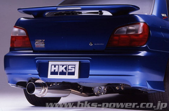 HKS 31019-AF023 Вихлопна система Silent Hi-Power для IMPREZA GDA/GDB Photo-1