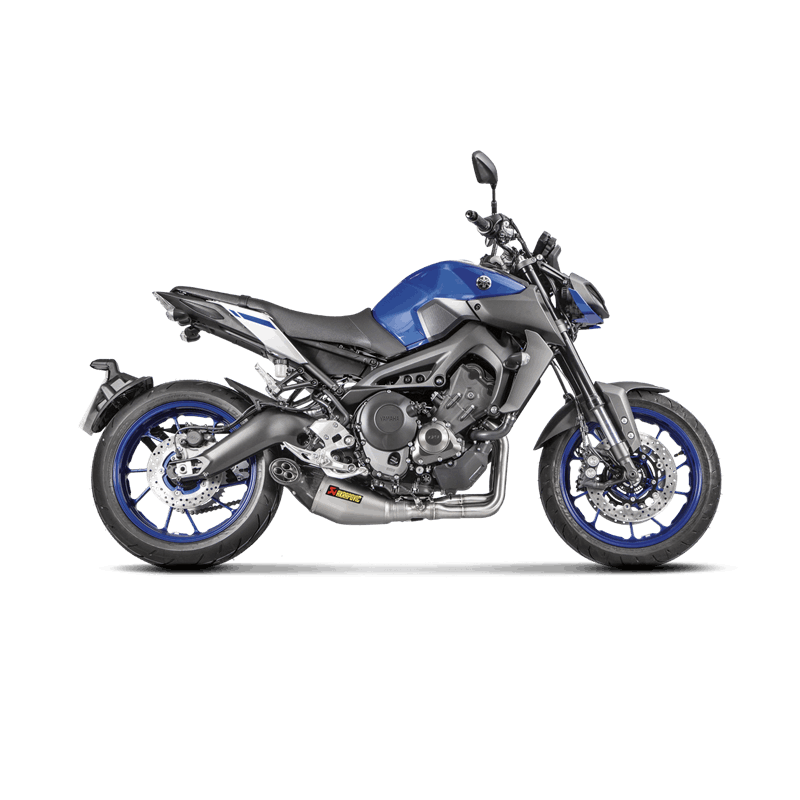 AKRAPOVIC S-Y9R8-HEGEHT Вихлопна система Racing Line (Titanium) Yamaha MT-09/FZ-09/XSR900 2015 - 2020 Photo-1